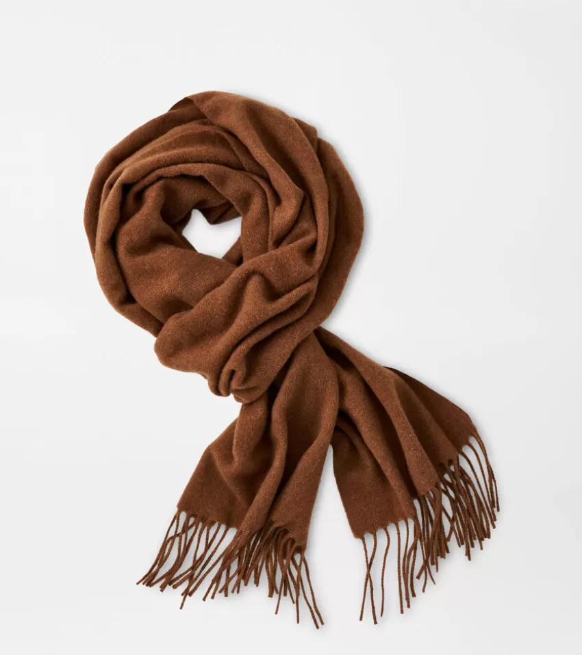 Peter Millar Hats, Gloves & Scarves^Cashmere Woven Scarf IRISHCREAM
