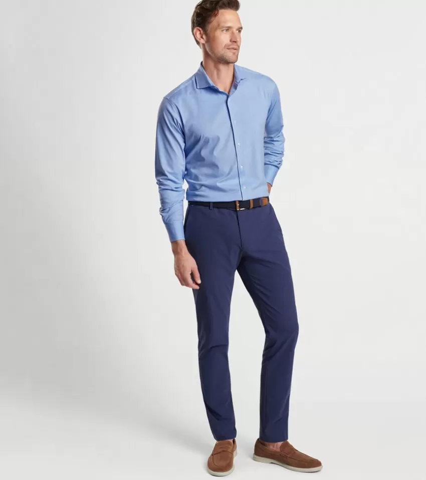 Peter Millar Sport Shirts^Midlands Excursionist Flex Sport Shirt BlueFrost