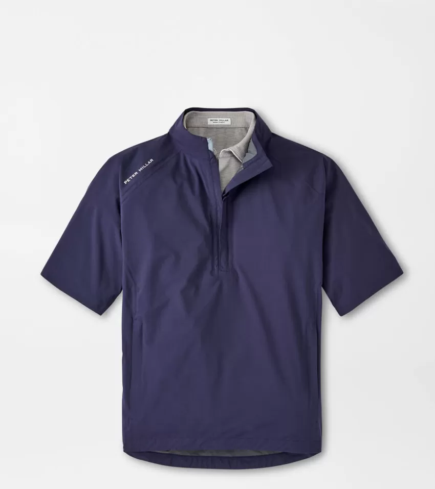 Peter Millar Jackets & Coats | Jackets^Shield Short-Sleeve Rain Shell Navy