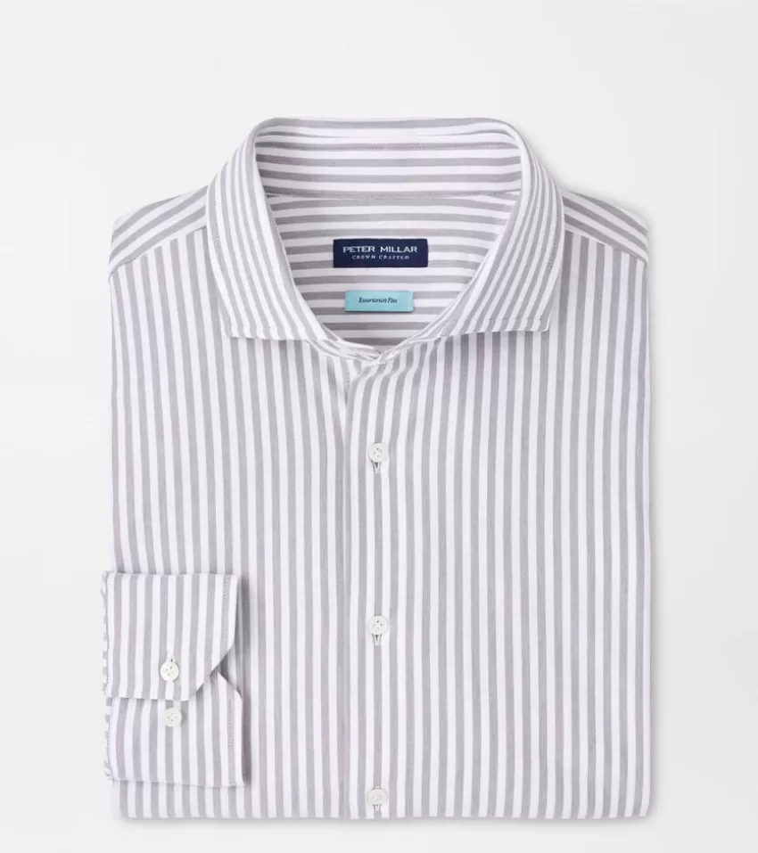 Peter Millar Sport Shirts^Soren Excursionist Flex Sport Shirt BROOKBLUE