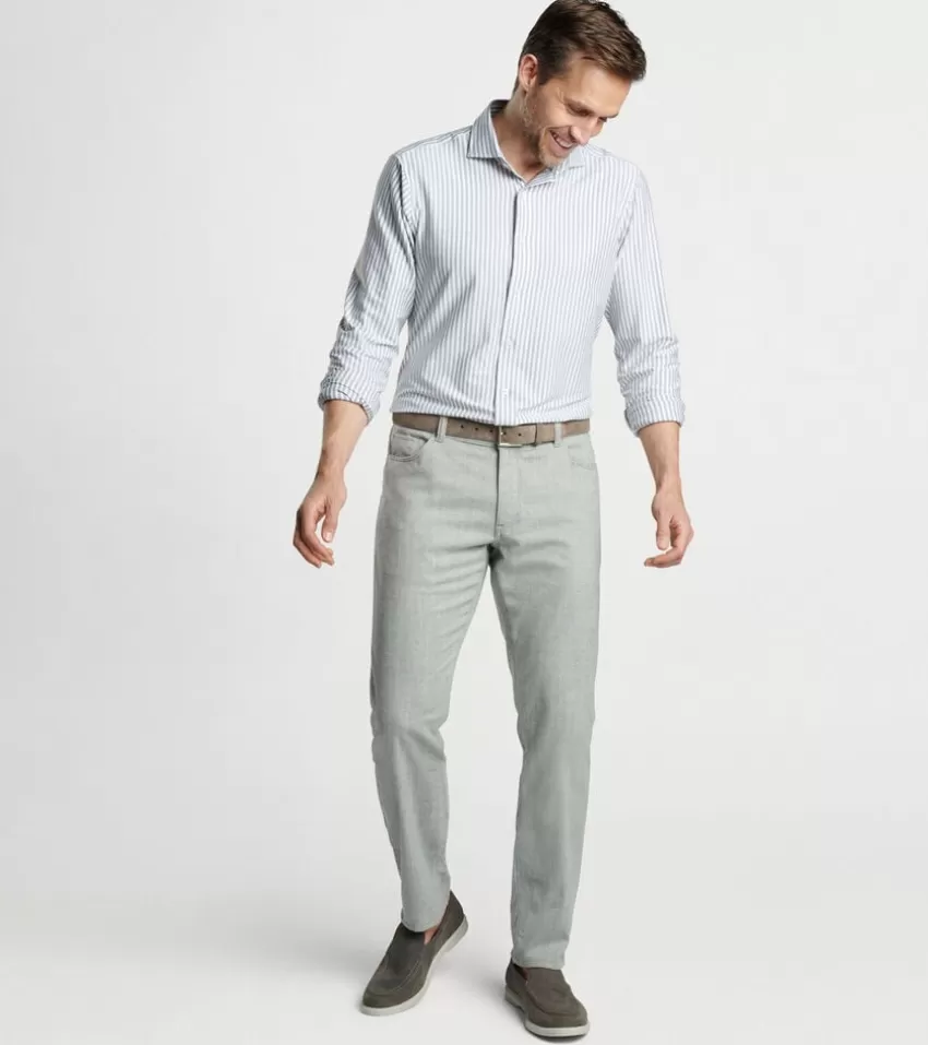 Peter Millar Sport Shirts^Soren Excursionist Flex Sport Shirt BROOKBLUE