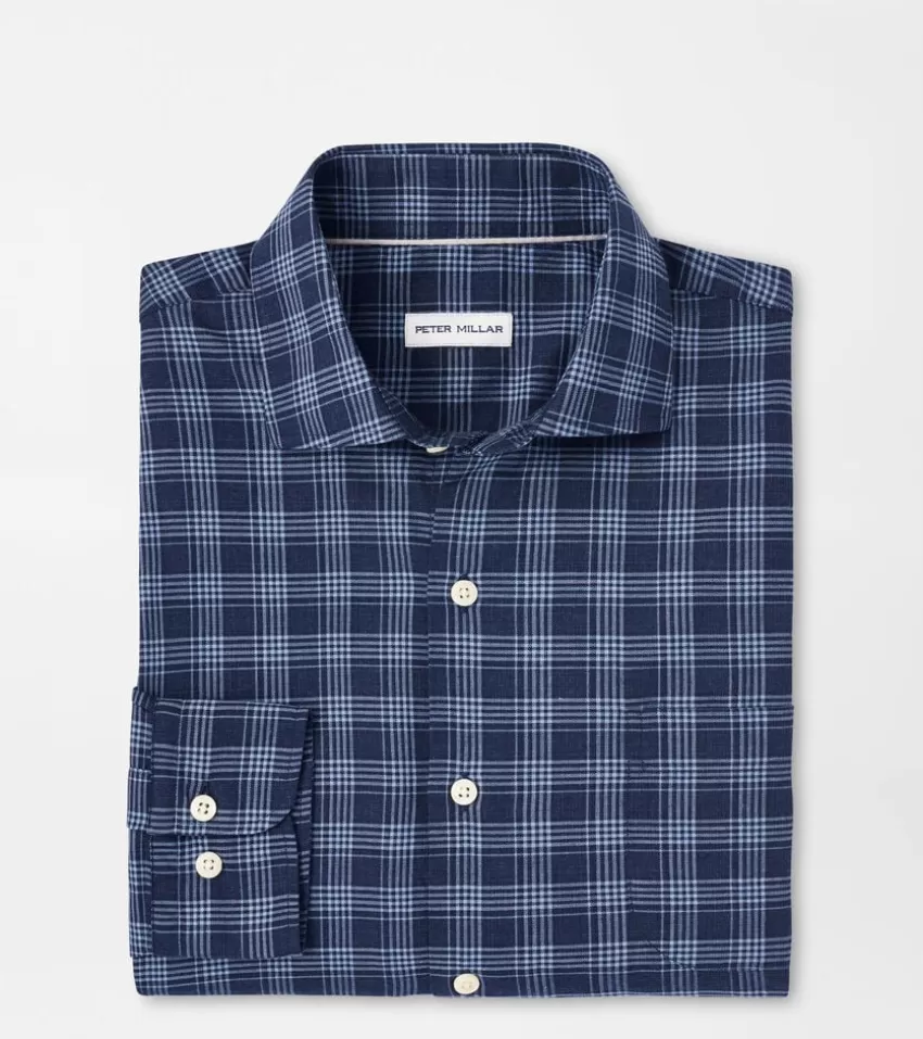 Peter Millar Sport Shirts^Thompson Summer Soft Cotton Sport Shirt Galaxy
