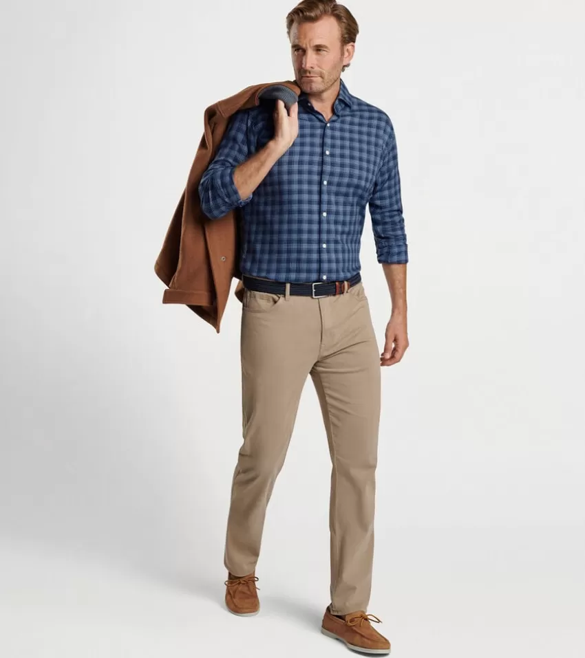 Peter Millar Sport Shirts^Thompson Summer Soft Cotton Sport Shirt Galaxy