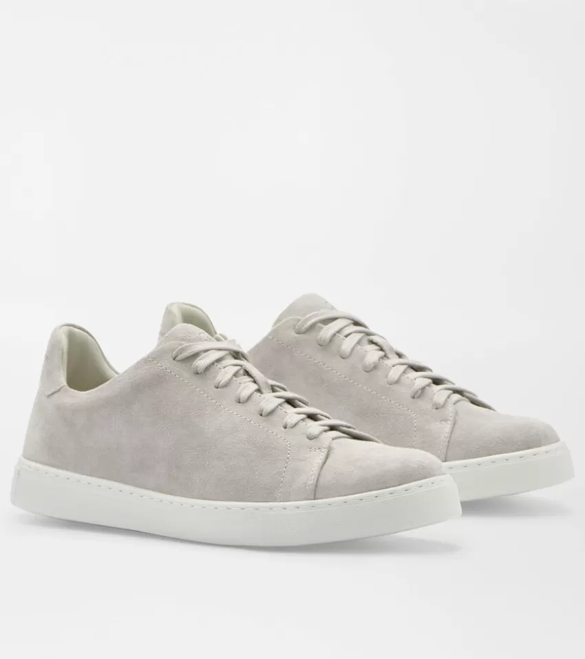 Peter Millar Shoes & Accessories^Vantage Lite Suede Sneaker PearlGrey
