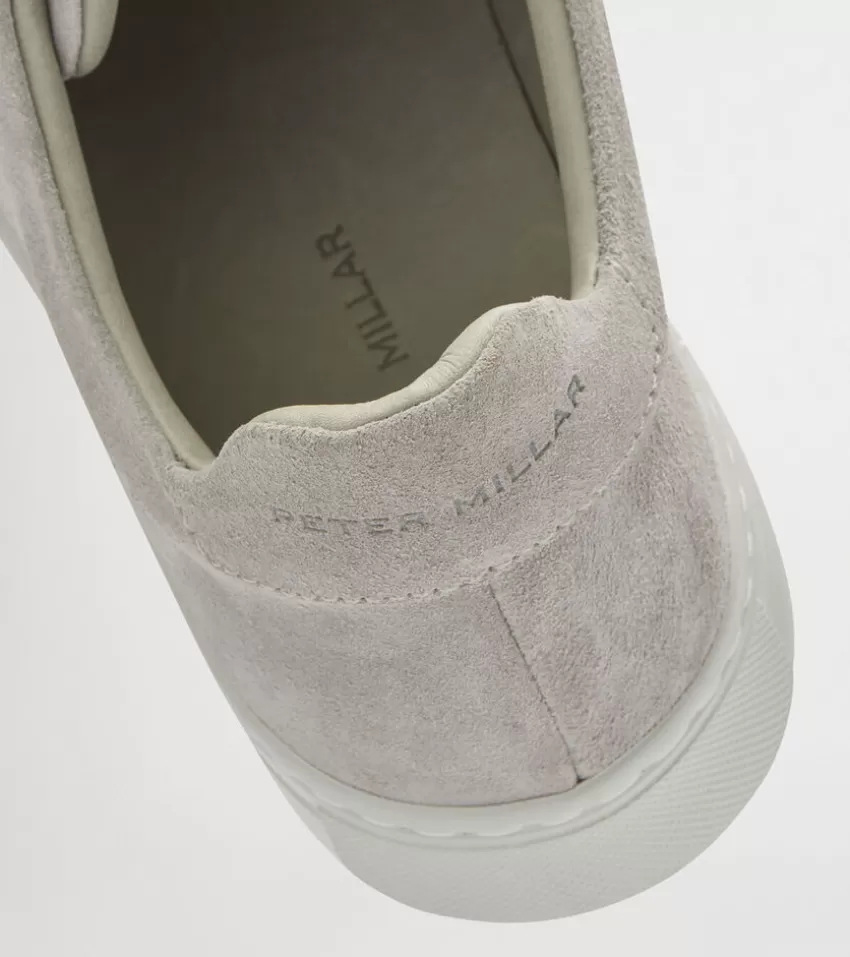 Peter Millar Shoes & Accessories^Vantage Lite Suede Sneaker PearlGrey
